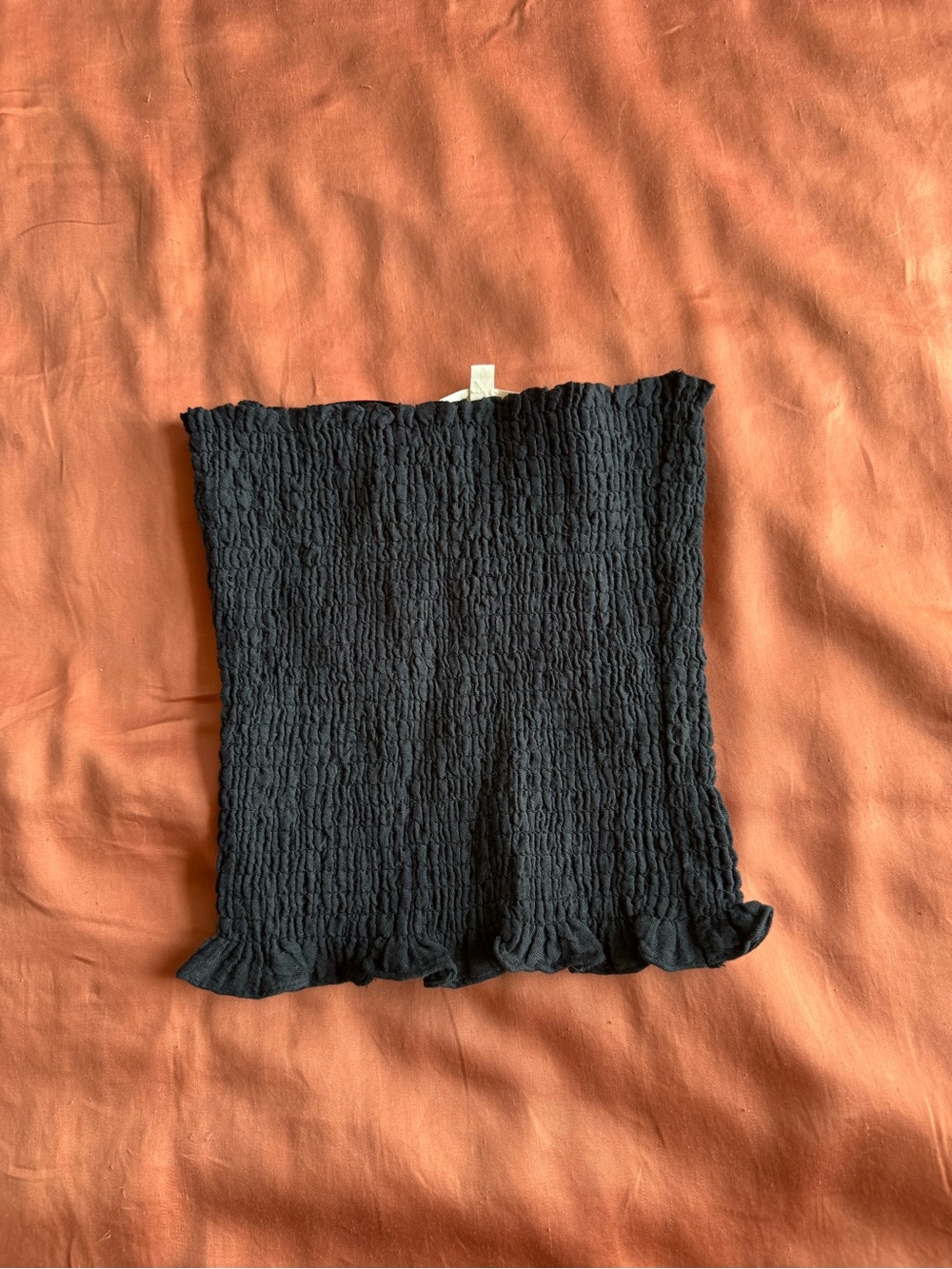 NWOT Monday Strapless Crop Top